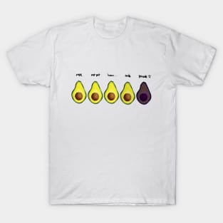 Timeline of Avocado T-Shirt